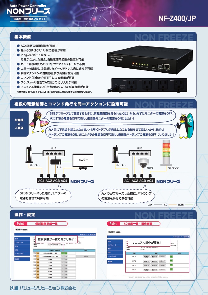 Document download NF-Z400
